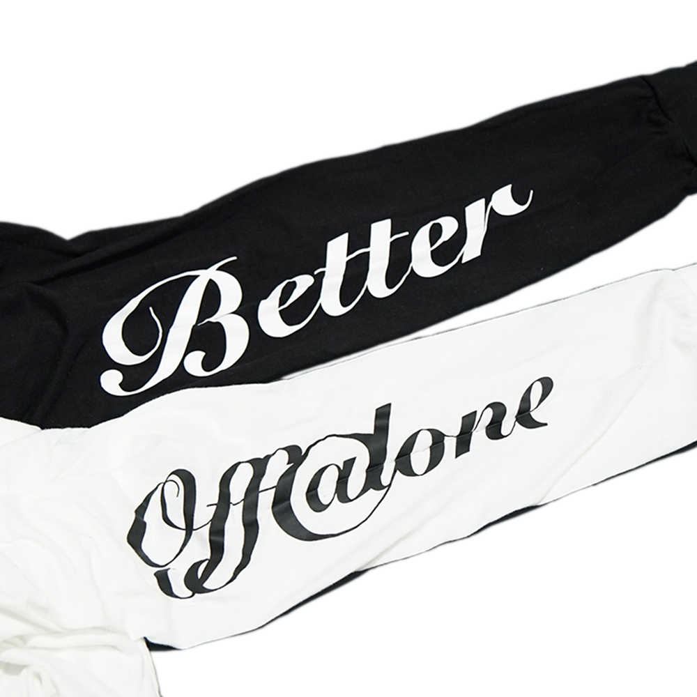 Better Off Alone Black Longsleeve