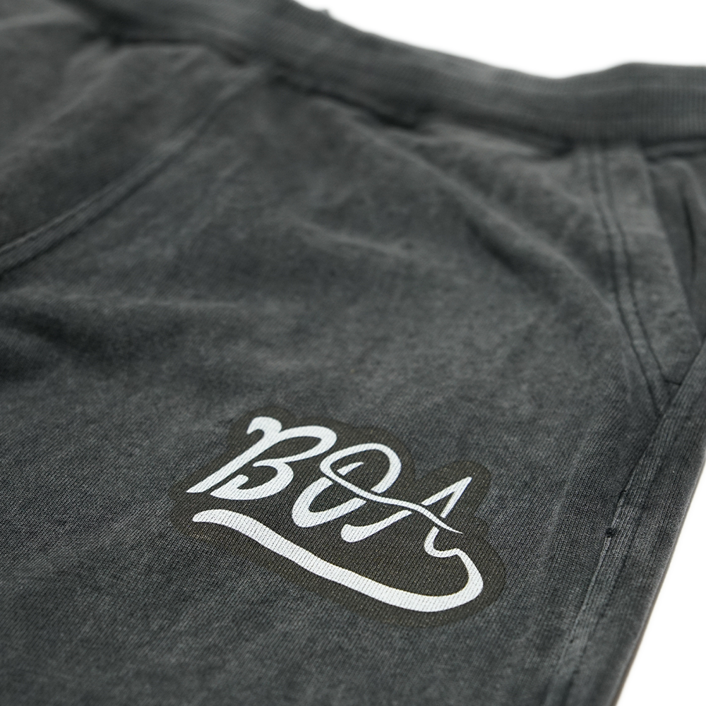 Better Off Alone Washed Grey Sweatpants